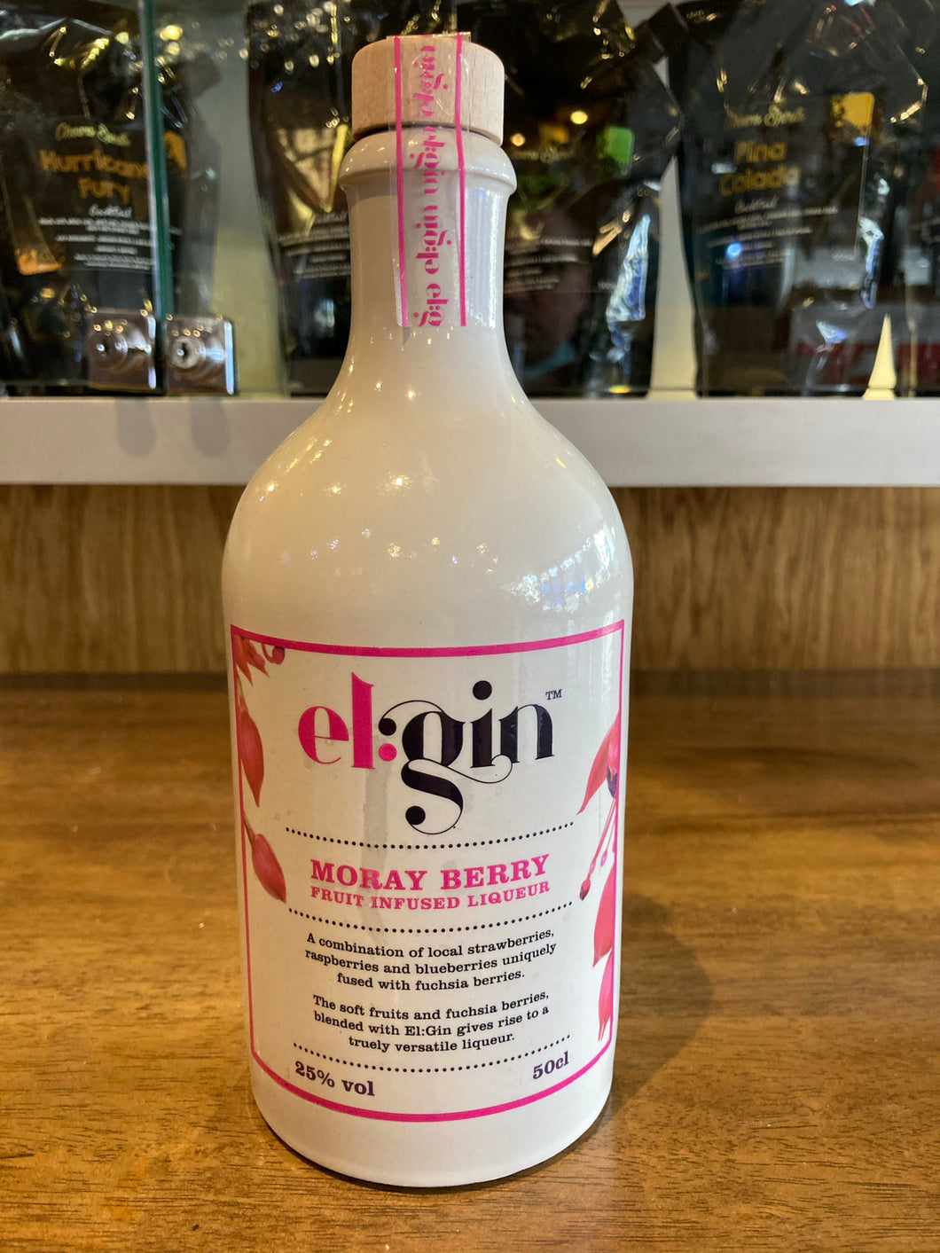 El:Gin Moray Berry Fruit Infused Liqueur, 25.0% abv