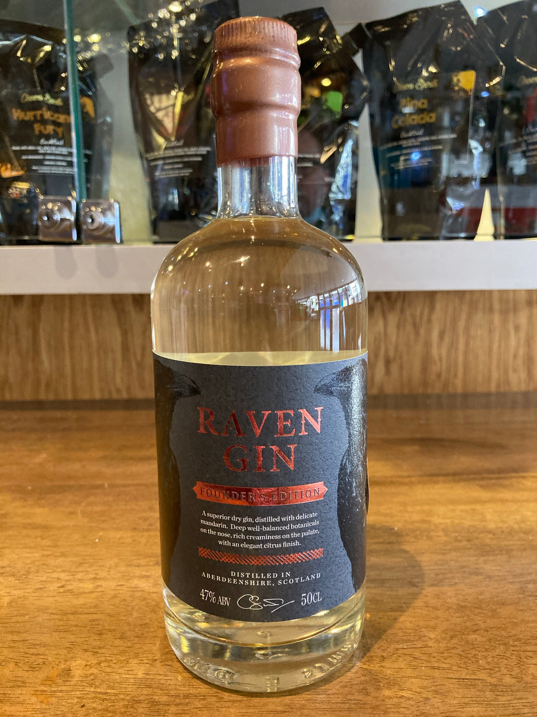 Raven Gin Founders Edition, 47.0% abv